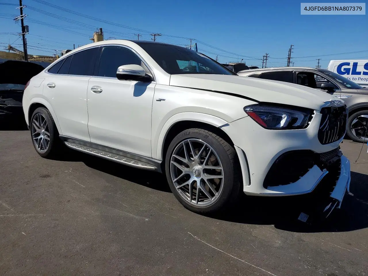 2022 Mercedes-Benz Gle Coupe Amg 53 4Matic VIN: 4JGFD6BB1NA807379 Lot: 57146766
