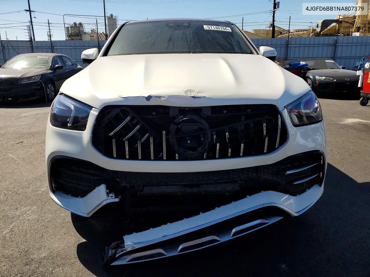 2022 Mercedes-Benz Gle Coupe Amg 53 4Matic VIN: 4JGFD6BB1NA807379 Lot: 57146766