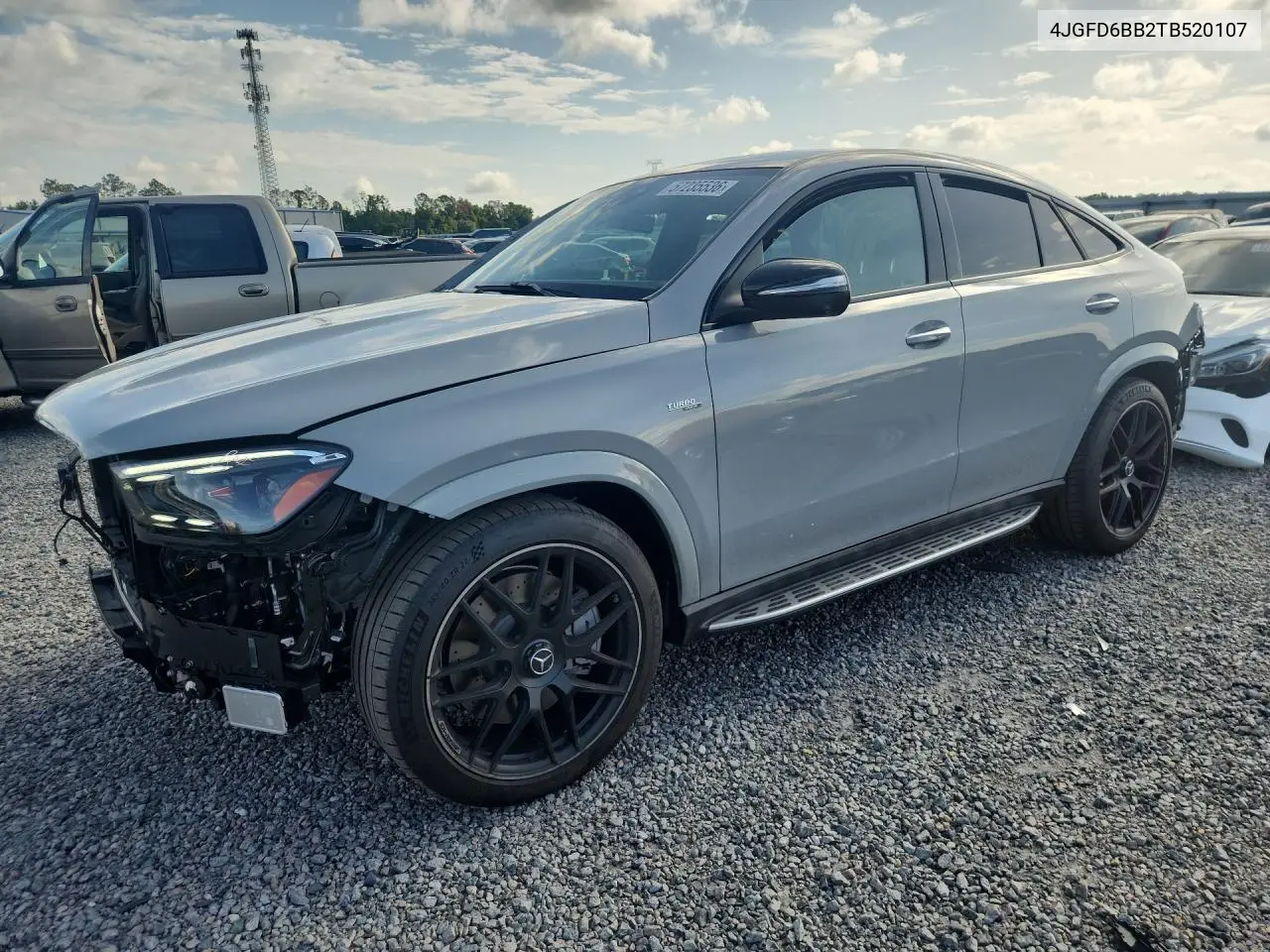 2022 Mercedes-Benz Gle Coupe Amg 53 4Matic VIN: 4JGFD6BB2TB520107 Lot: 57235536