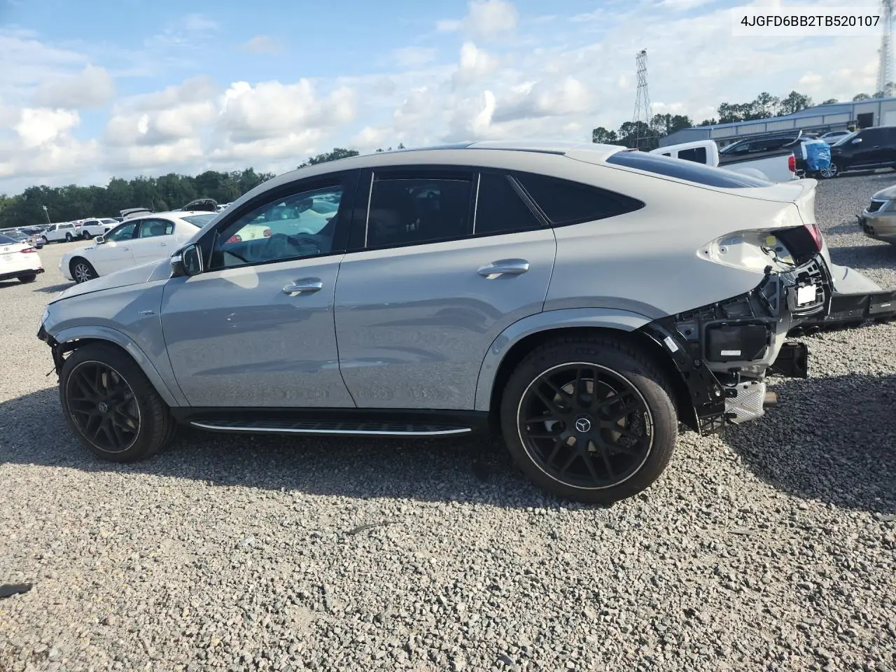 2022 Mercedes-Benz Gle Coupe Amg 53 4Matic VIN: 4JGFD6BB2TB520107 Lot: 57235536