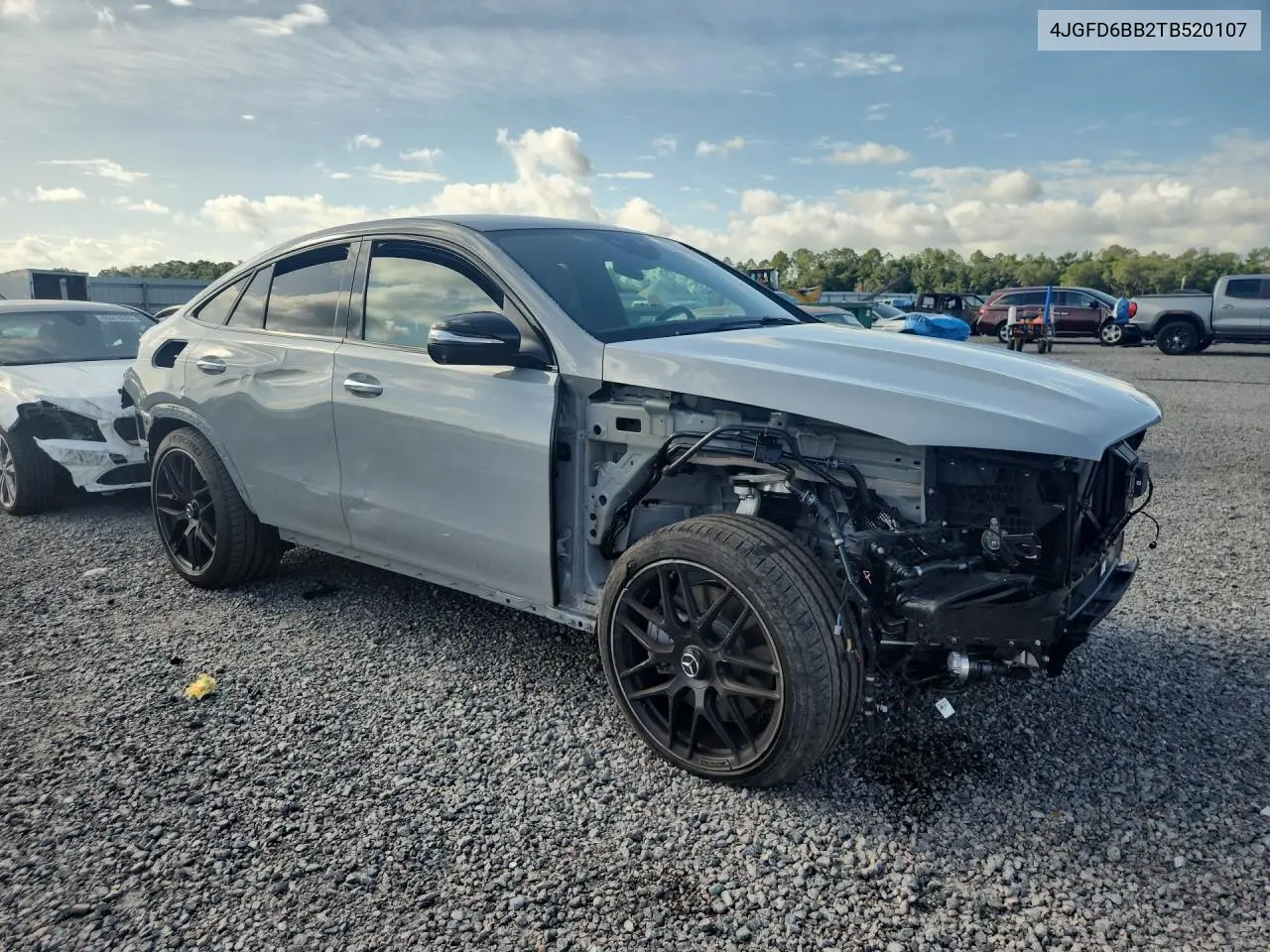 2022 Mercedes-Benz Gle Coupe Amg 53 4Matic VIN: 4JGFD6BB2TB520107 Lot: 57235536