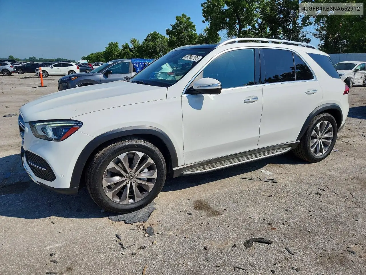 2022 Mercedes-Benz Gle 350 4Matic VIN: 4JGFB4KB3NA652912 Lot: 57590186
