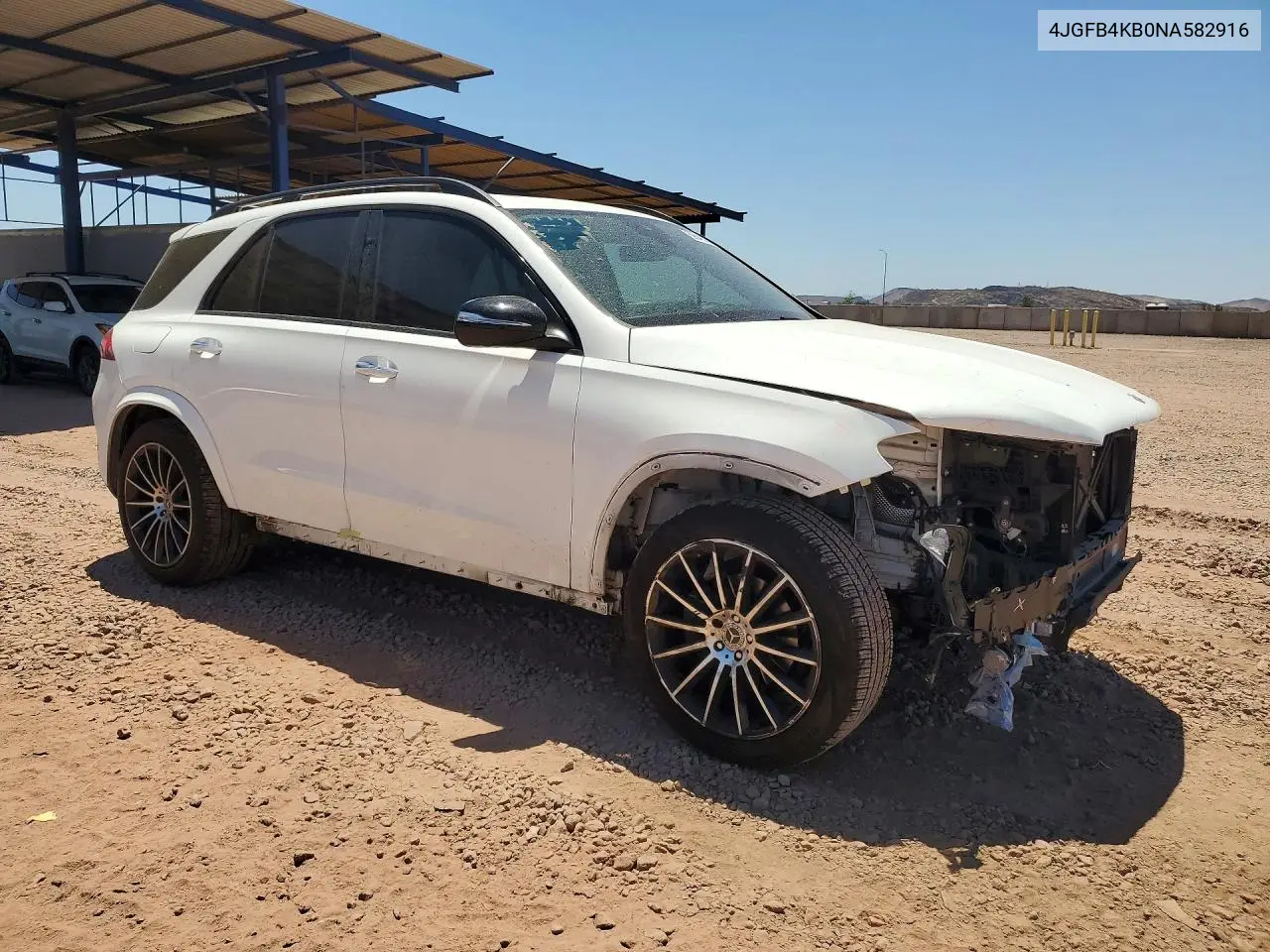 2022 Mercedes-Benz Gle 350 4Matic VIN: 4JGFB4KB0NA582916 Lot: 59649376
