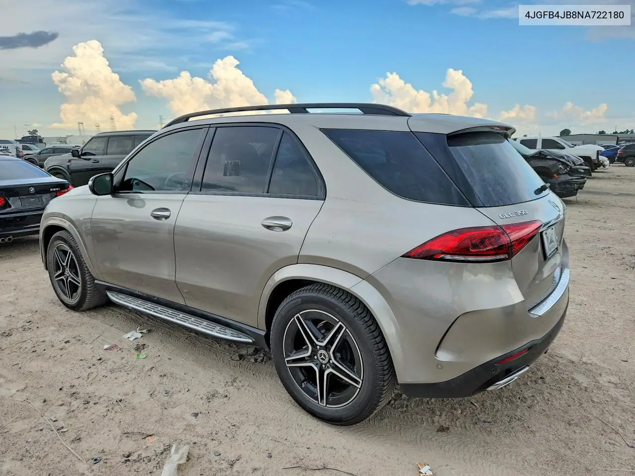 2022 Mercedes-Benz Gle 350 VIN: 4JGFB4JB8NA722180 Lot: 59912546
