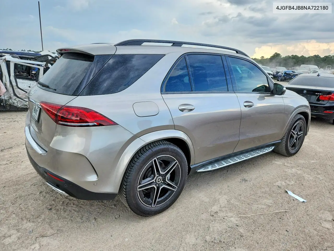 2022 Mercedes-Benz Gle 350 VIN: 4JGFB4JB8NA722180 Lot: 59912546