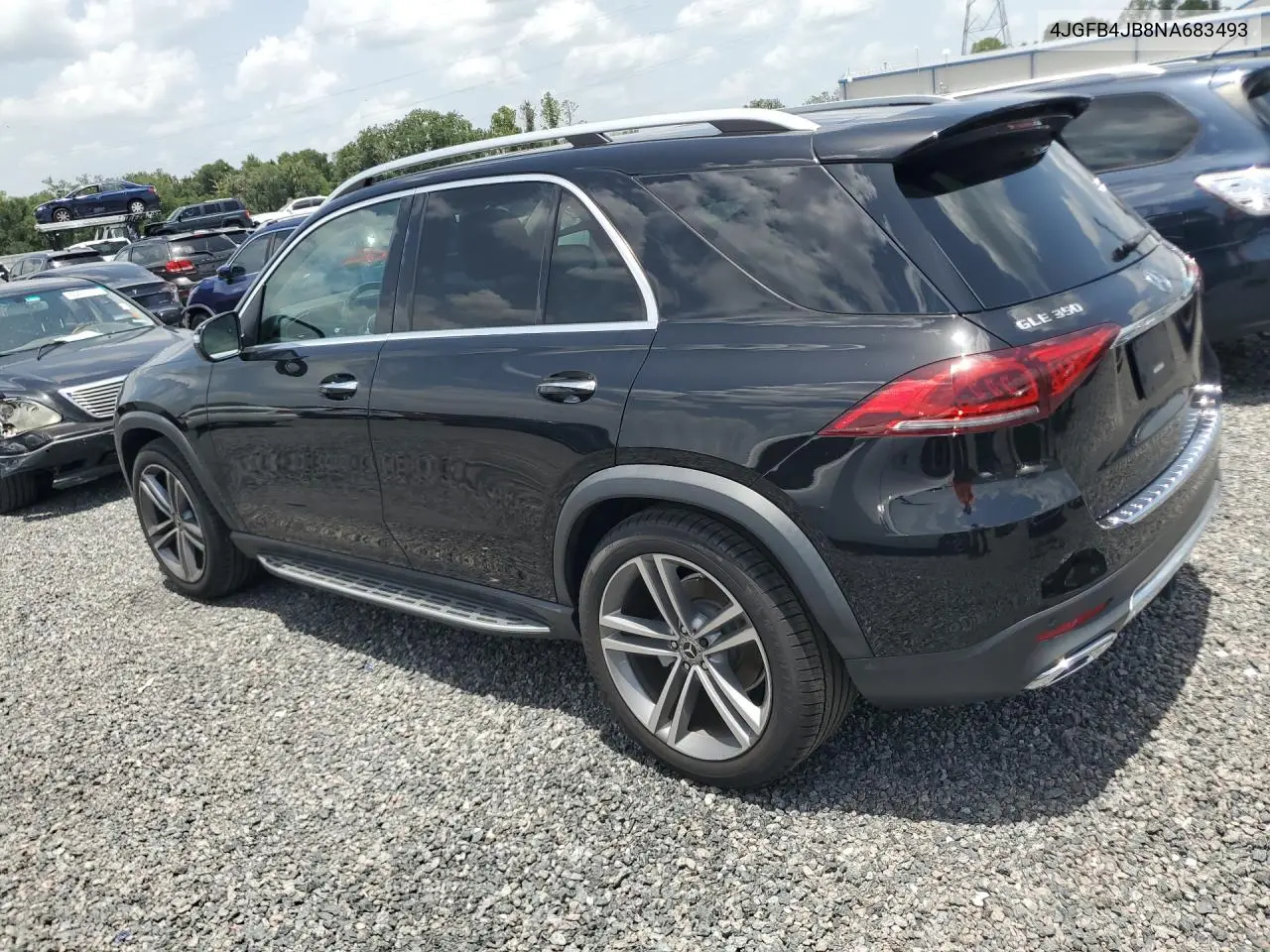 2022 Mercedes-Benz Gle 350 VIN: 4JGFB4JB8NA683493 Lot: 59963976