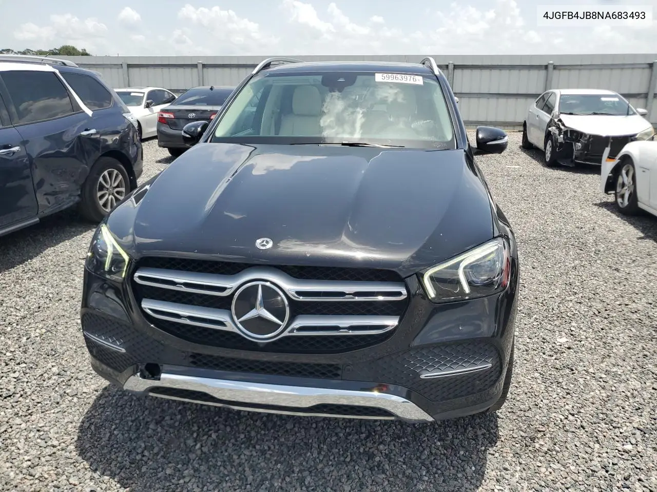 2022 Mercedes-Benz Gle 350 VIN: 4JGFB4JB8NA683493 Lot: 59963976