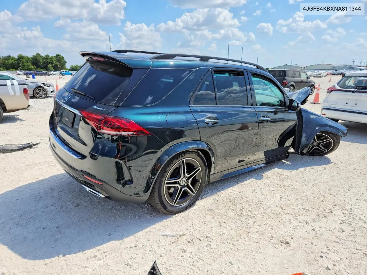 2022 Mercedes-Benz Gle 350 4Matic VIN: 4JGFB4KBXNA811344 Lot: 60267416