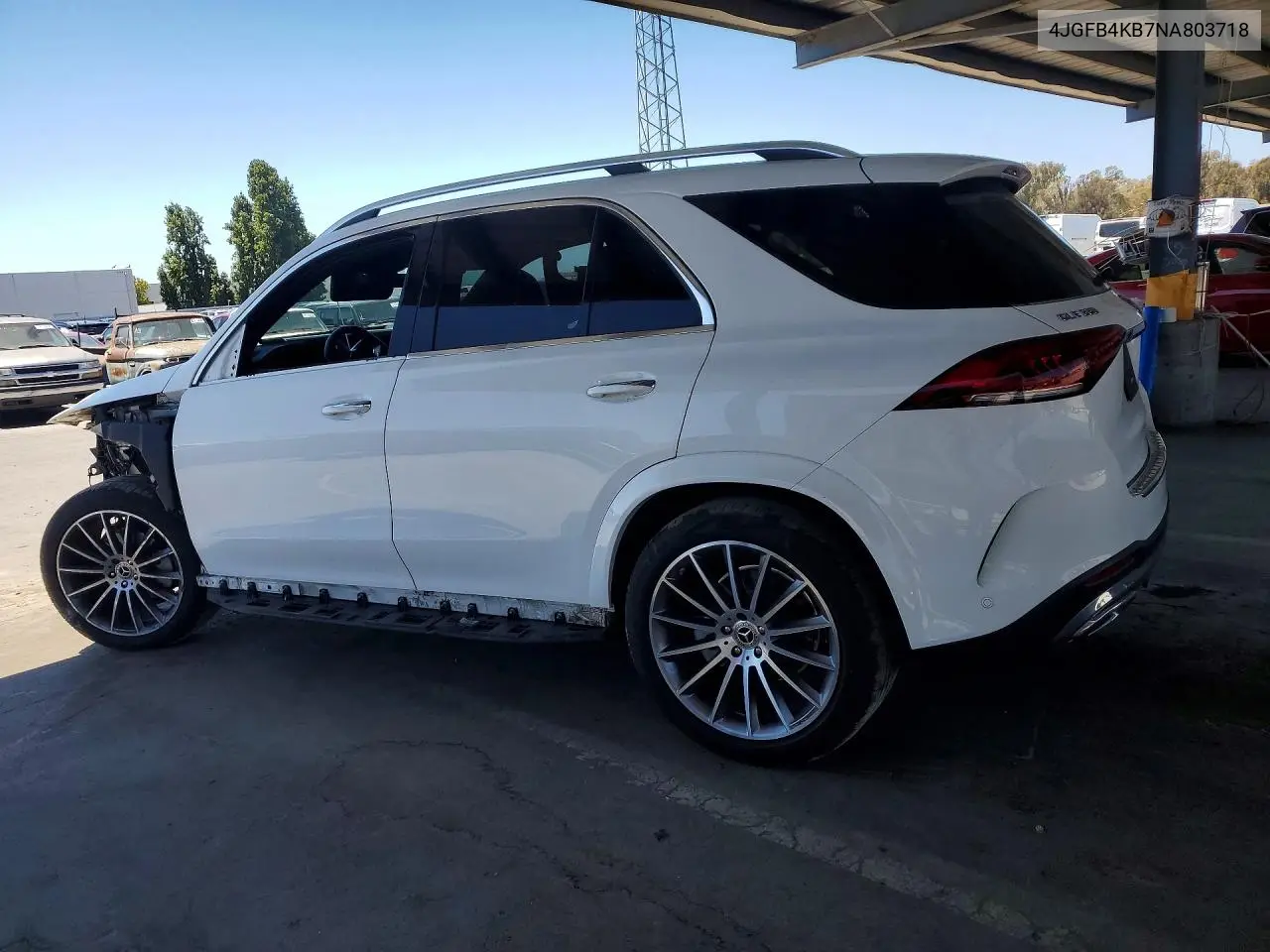 2022 Mercedes-Benz Gle 350 4Matic VIN: 4JGFB4KB7NA803718 Lot: 60387396