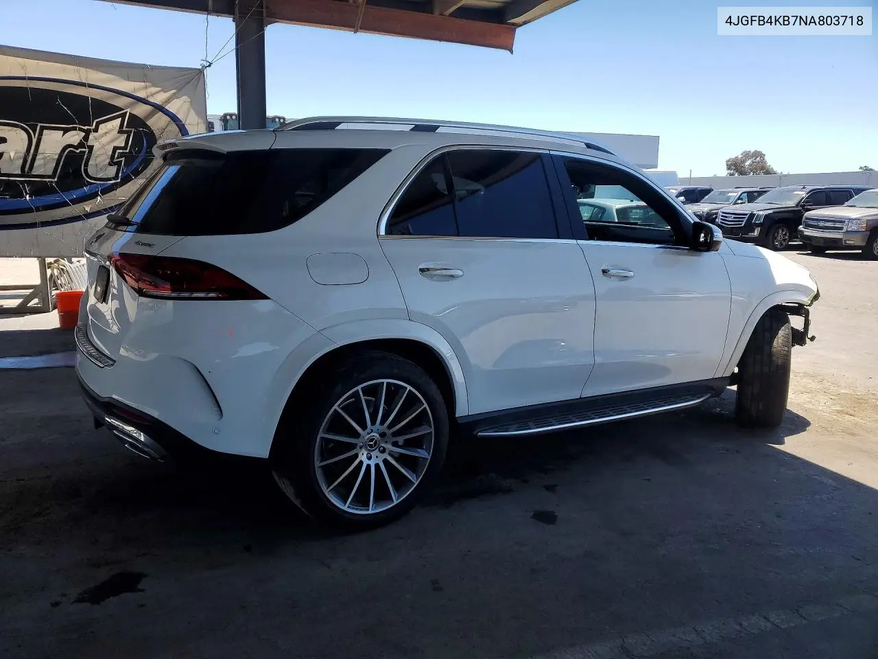 2022 Mercedes-Benz Gle 350 4Matic VIN: 4JGFB4KB7NA803718 Lot: 60387396