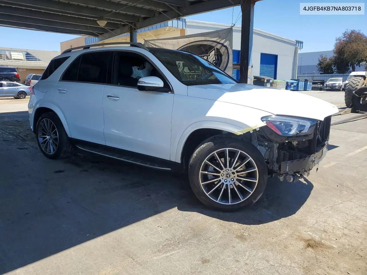 2022 Mercedes-Benz Gle 350 4Matic VIN: 4JGFB4KB7NA803718 Lot: 60387396