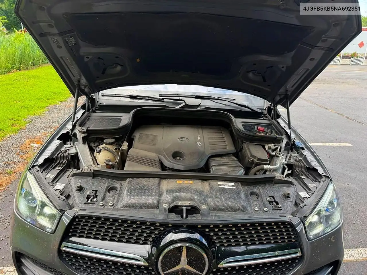 2022 Mercedes-Benz Gle 450 4Matic VIN: 4JGFB5KB5NA692351 Lot: 60450696