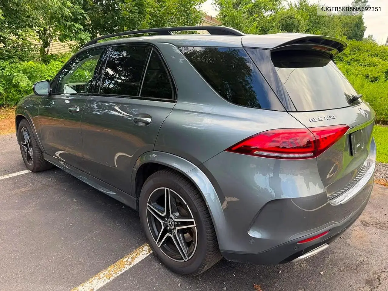 2022 Mercedes-Benz Gle 450 4Matic VIN: 4JGFB5KB5NA692351 Lot: 60450696