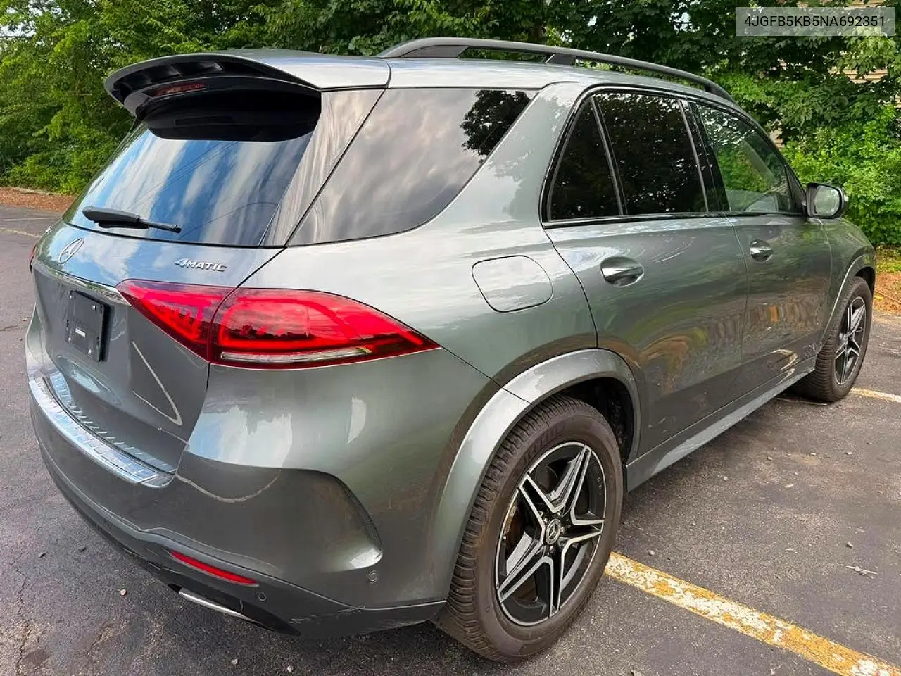 2022 Mercedes-Benz Gle 450 4Matic VIN: 4JGFB5KB5NA692351 Lot: 60450696