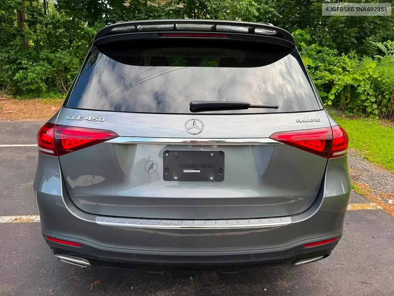 2022 Mercedes-Benz Gle 450 4Matic VIN: 4JGFB5KB5NA692351 Lot: 60450696