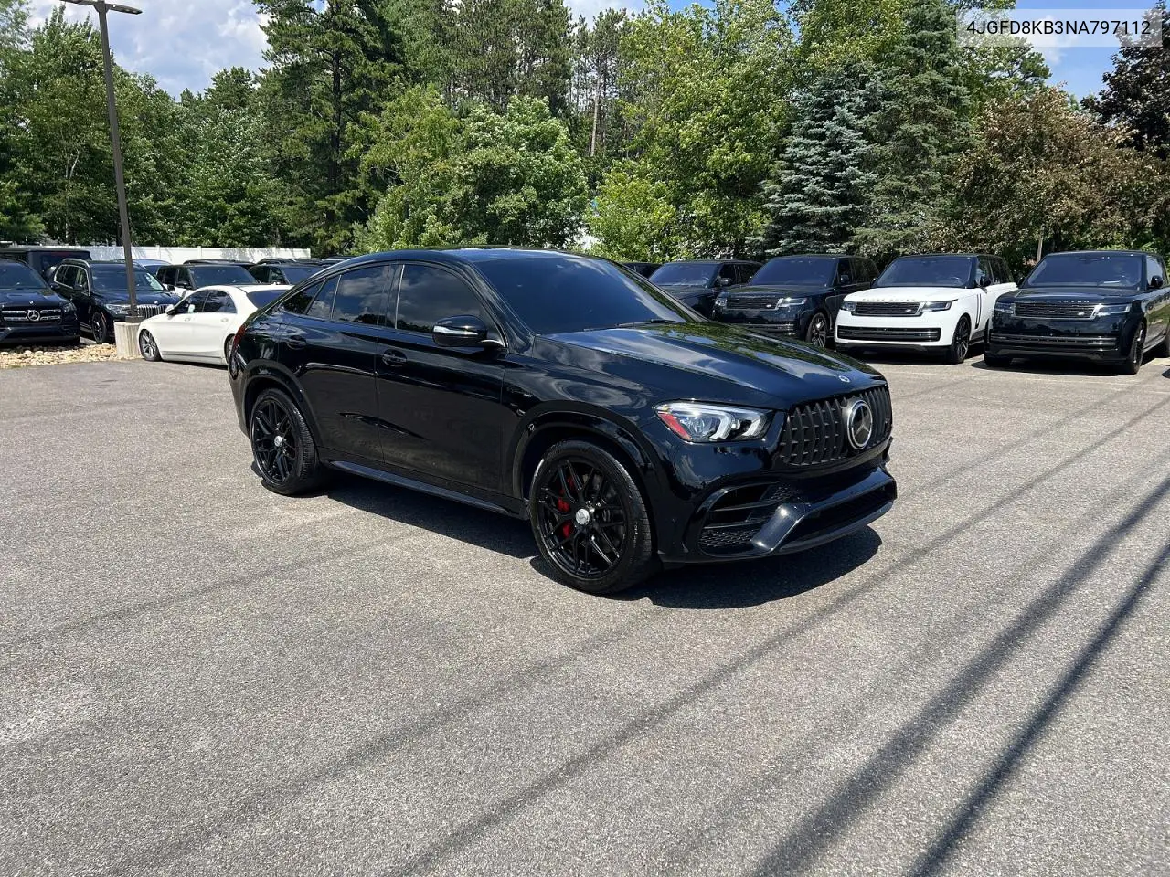 2022 Mercedes-Benz Gle Coupe 63 S 4Matic Amg VIN: 4JGFD8KB3NA797112 Lot: 60530206