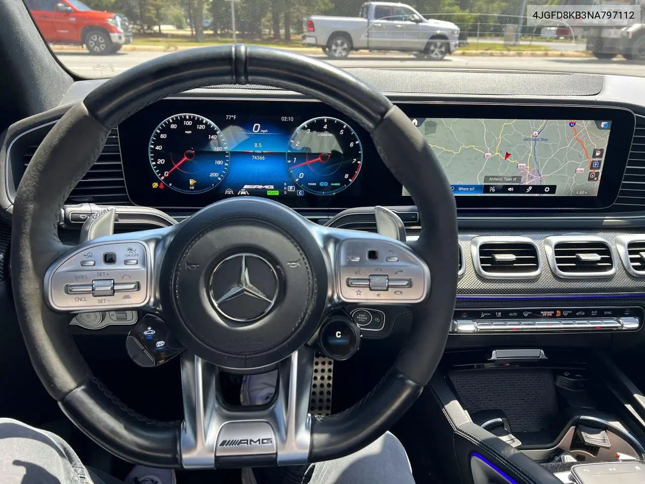 2022 Mercedes-Benz Gle Coupe 63 S 4Matic Amg VIN: 4JGFD8KB3NA797112 Lot: 60530206