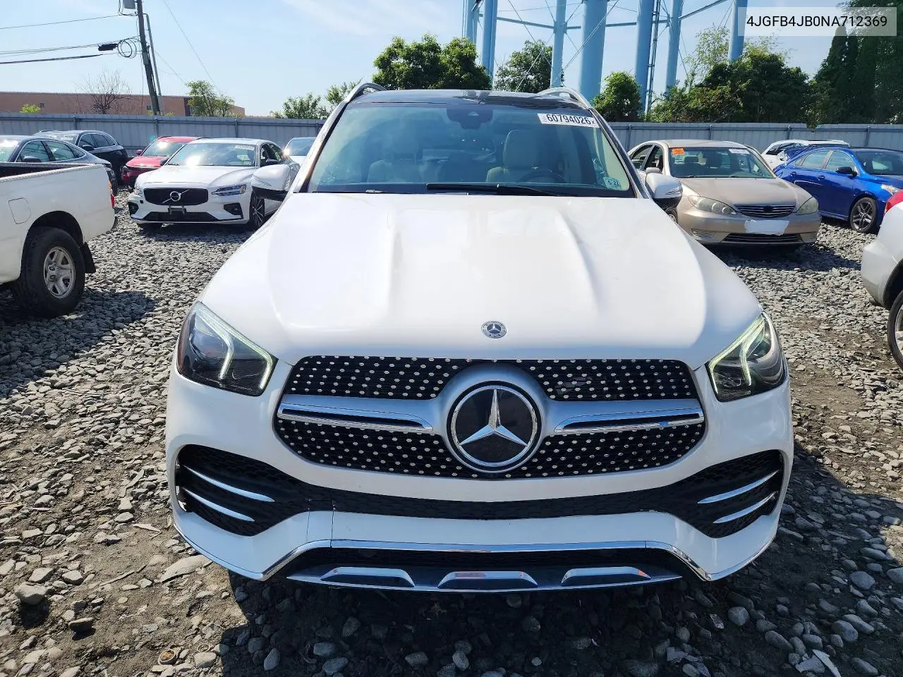 2022 Mercedes-Benz Gle 350 VIN: 4JGFB4JB0NA712369 Lot: 60794026