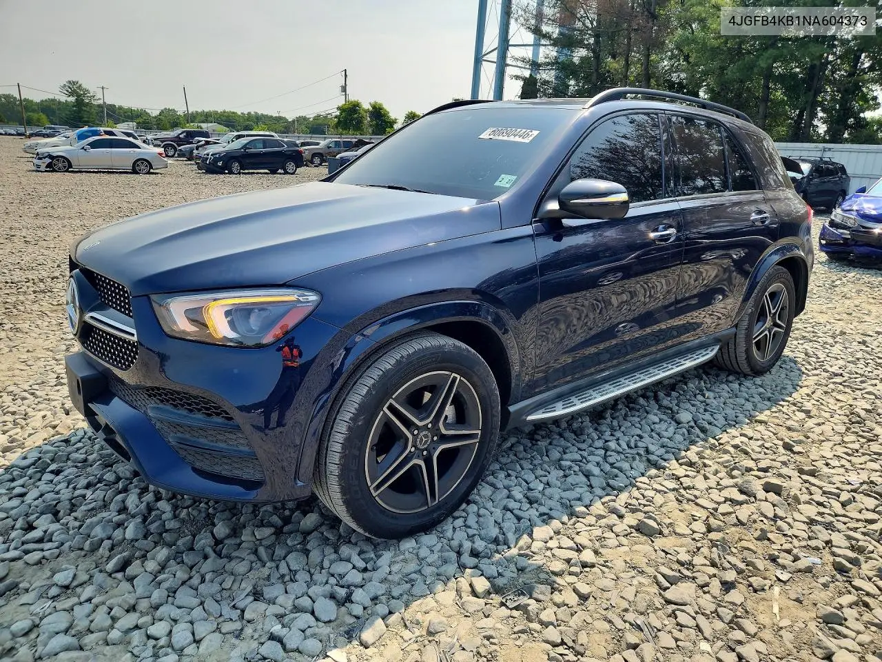 2022 Mercedes-Benz Gle 350 4Matic VIN: 4JGFB4KB1NA604373 Lot: 60890446
