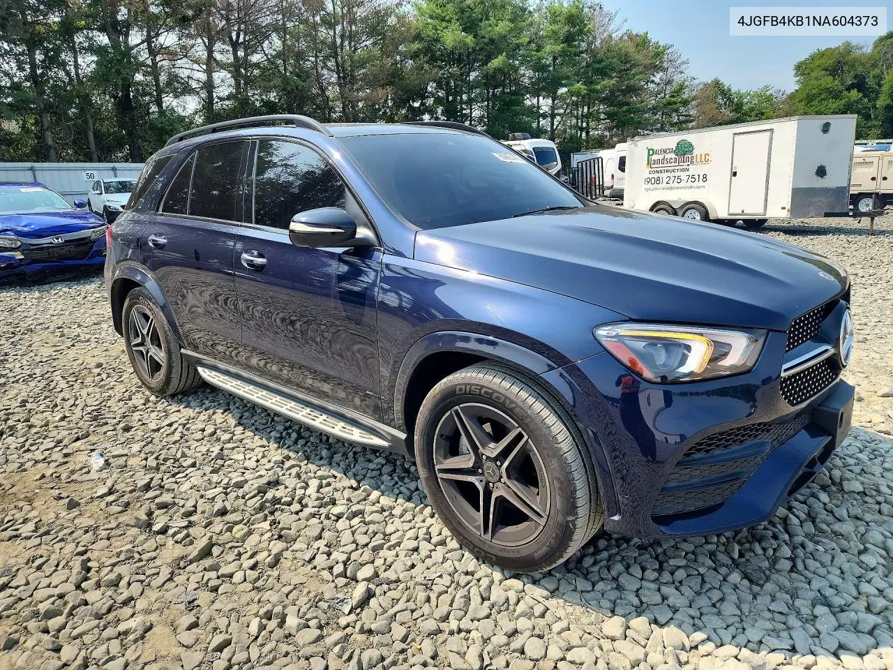 2022 Mercedes-Benz Gle 350 4Matic VIN: 4JGFB4KB1NA604373 Lot: 60890446