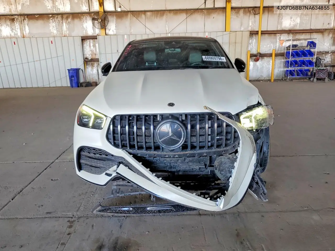 2022 Mercedes-Benz Gle Coupe Amg 53 4Matic VIN: 4JGFD6BB7NA634855 Lot: 60969796
