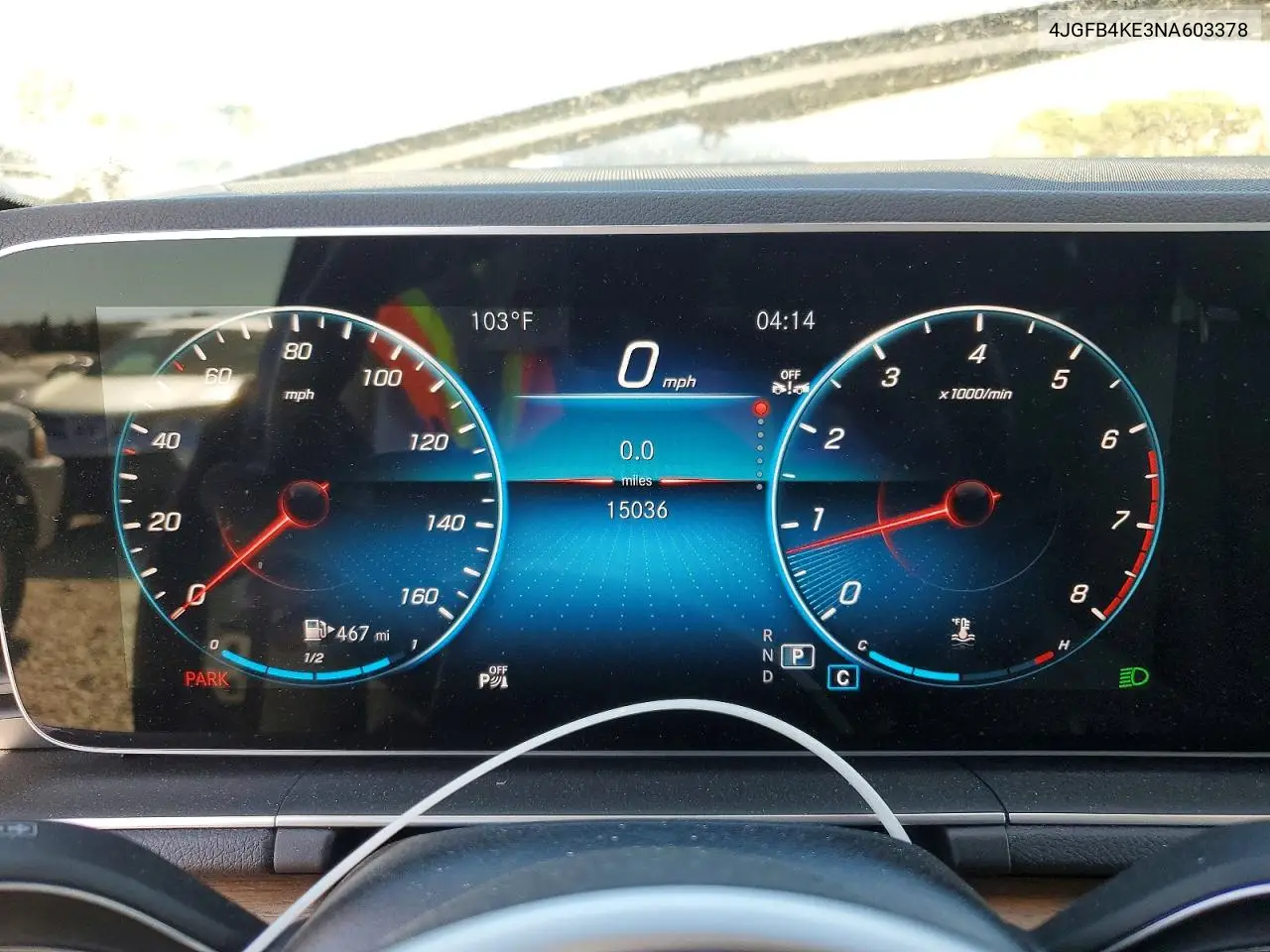 2022 Mercedes-Benz Gle 350 4Matic VIN: 4JGFB4KE3NA603378 Lot: 61056326