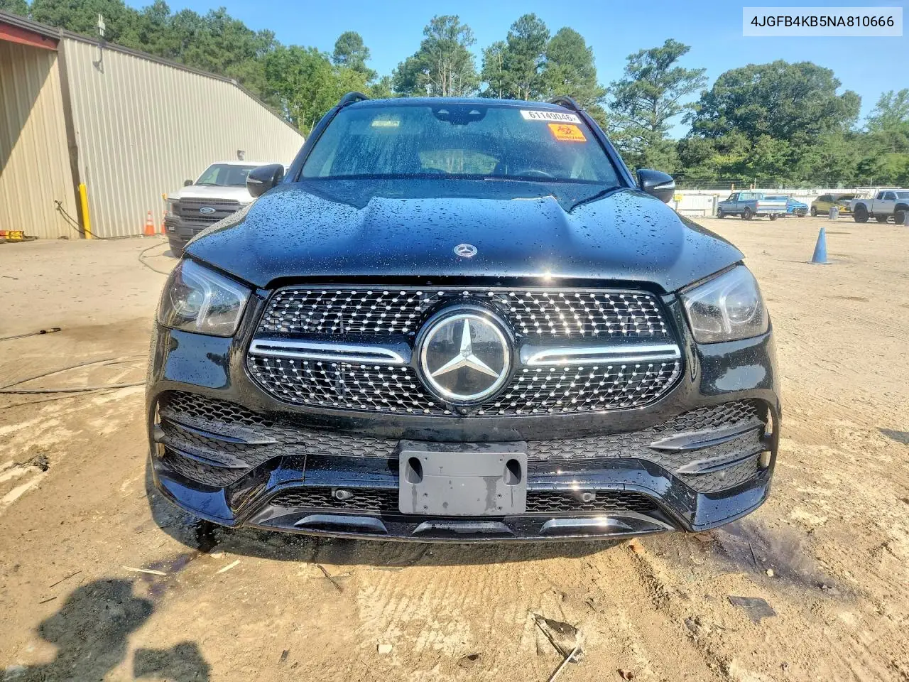 2022 Mercedes-Benz Gle 350 4Matic VIN: 4JGFB4KB5NA810666 Lot: 61149046