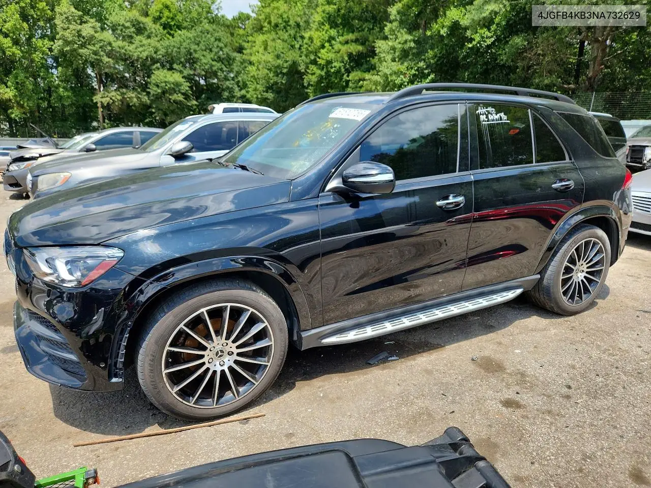 2022 Mercedes-Benz Gle 350 4Matic VIN: 4JGFB4KB3NA732629 Lot: 61512756