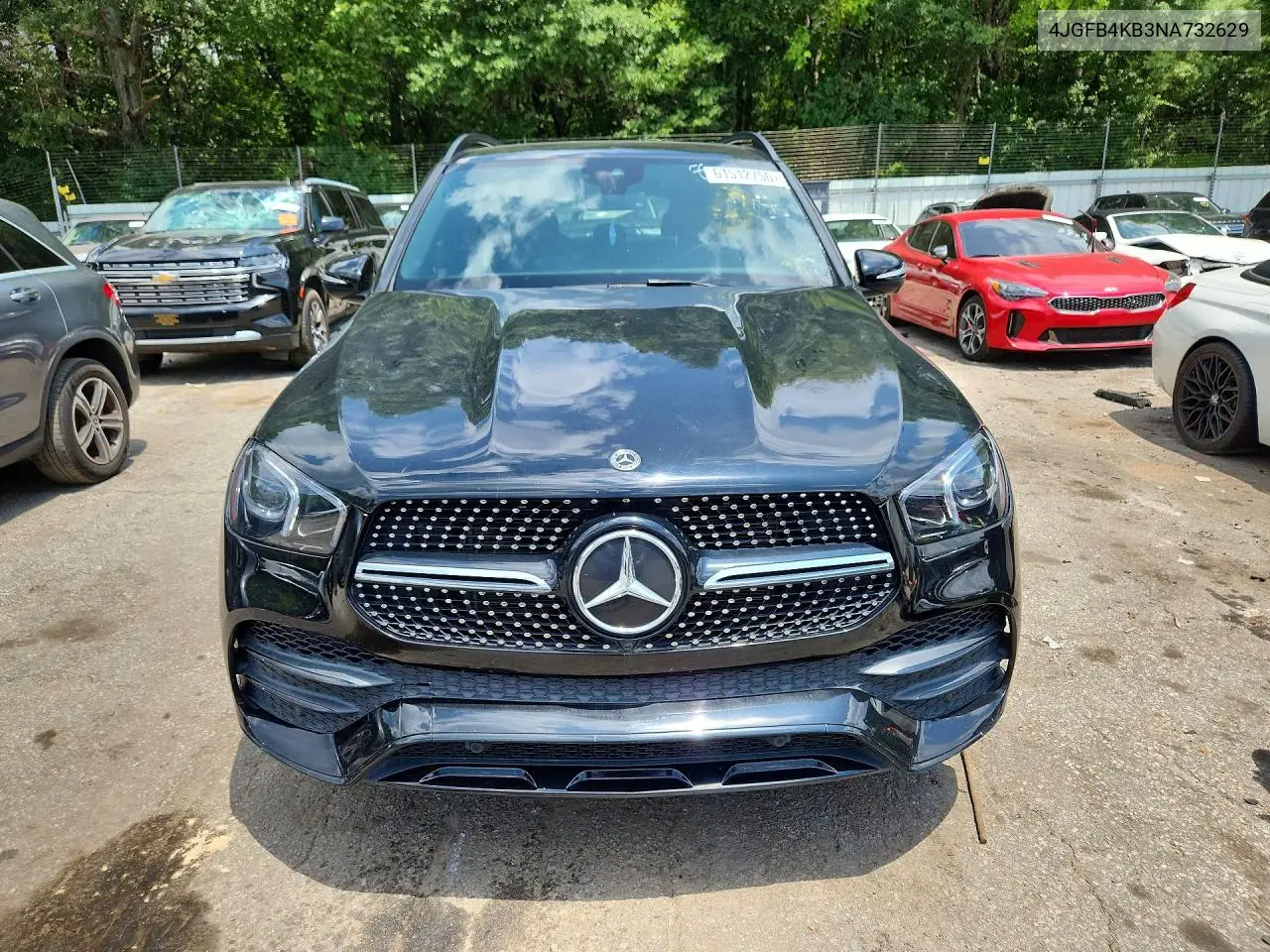 2022 Mercedes-Benz Gle 350 4Matic VIN: 4JGFB4KB3NA732629 Lot: 61512756