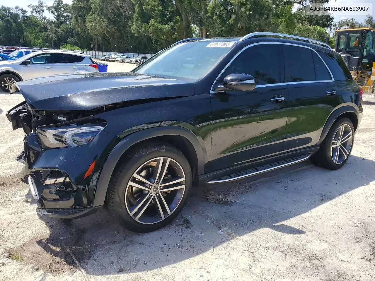 2022 Mercedes-Benz Gle 350 4Matic VIN: 4JGFB4KB6NA693907 Lot: 62022006