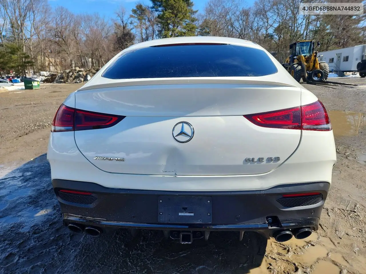 2022 Mercedes-Benz Gle Coupe Amg 53 4Matic VIN: 4JGFD6BB8NA744832 Lot: 76187645