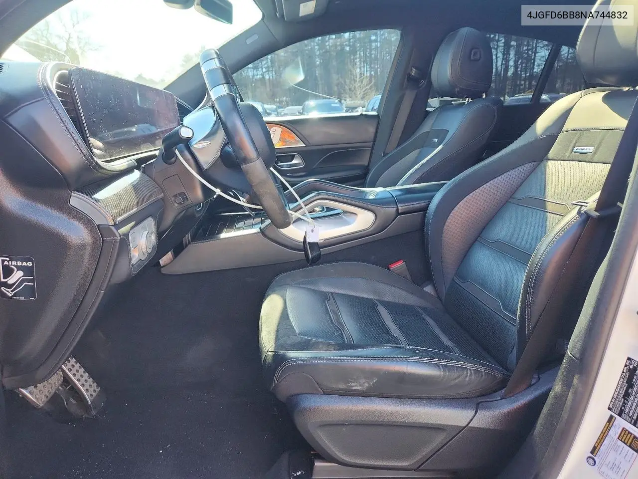 2022 Mercedes-Benz Gle Coupe Amg 53 4Matic VIN: 4JGFD6BB8NA744832 Lot: 76187645