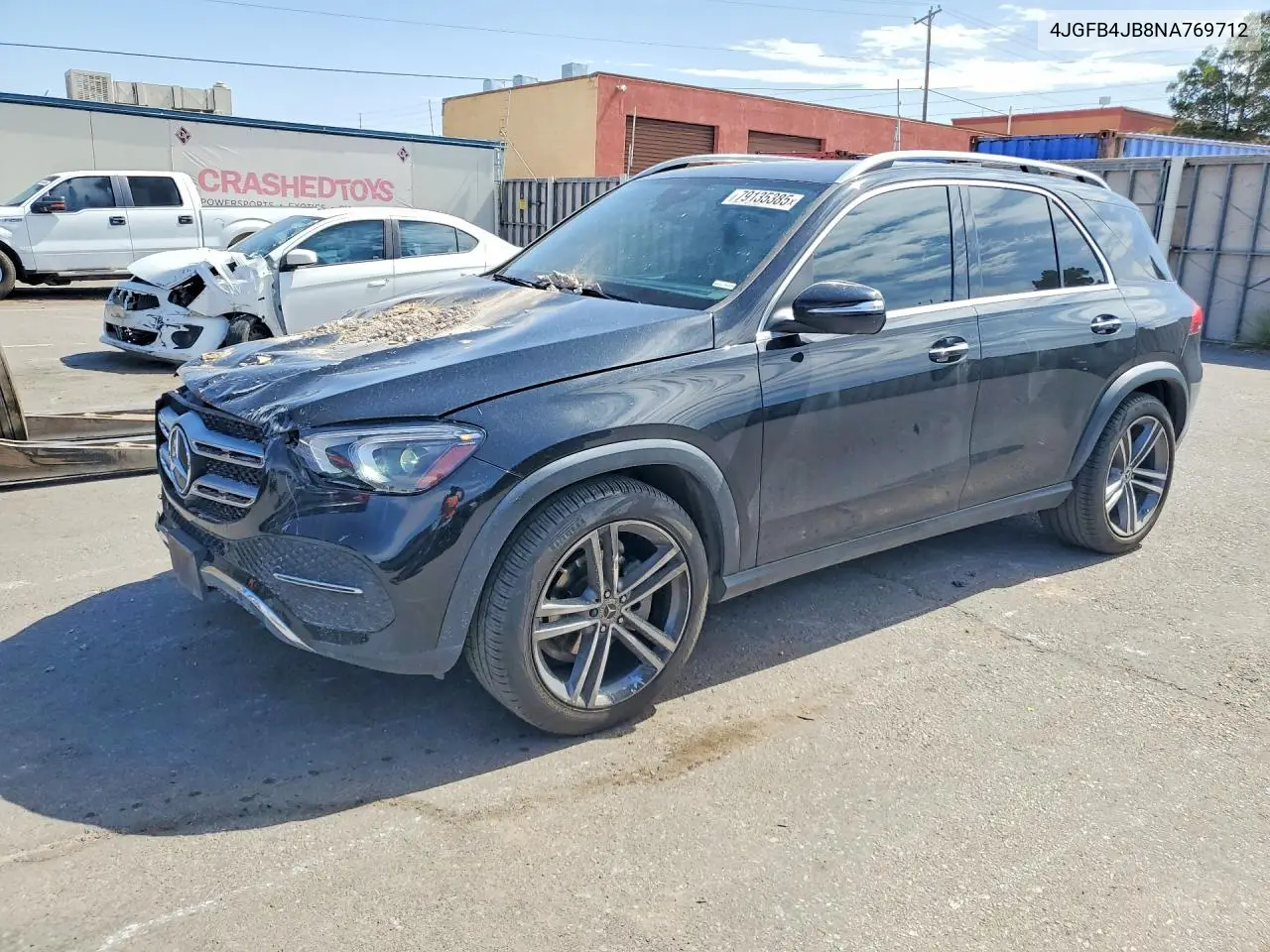2022 Mercedes-Benz Gle 350 VIN: 4JGFB4JB8NA769712 Lot: 79135385