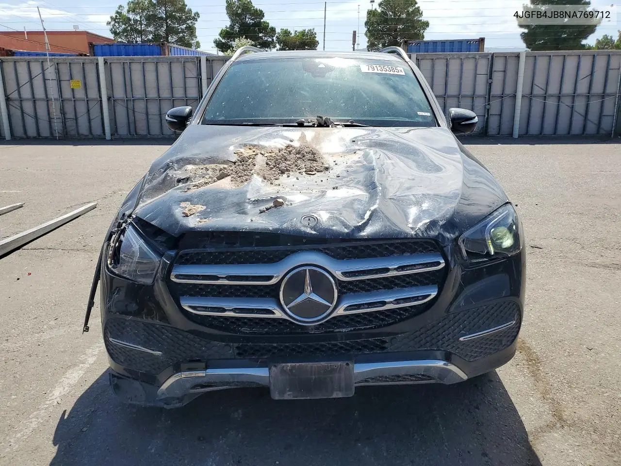 2022 Mercedes-Benz Gle 350 VIN: 4JGFB4JB8NA769712 Lot: 79135385