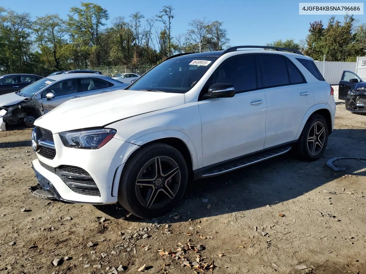 4JGFB4KB5NA796686 2022 Mercedes-Benz Gle 350 4Matic