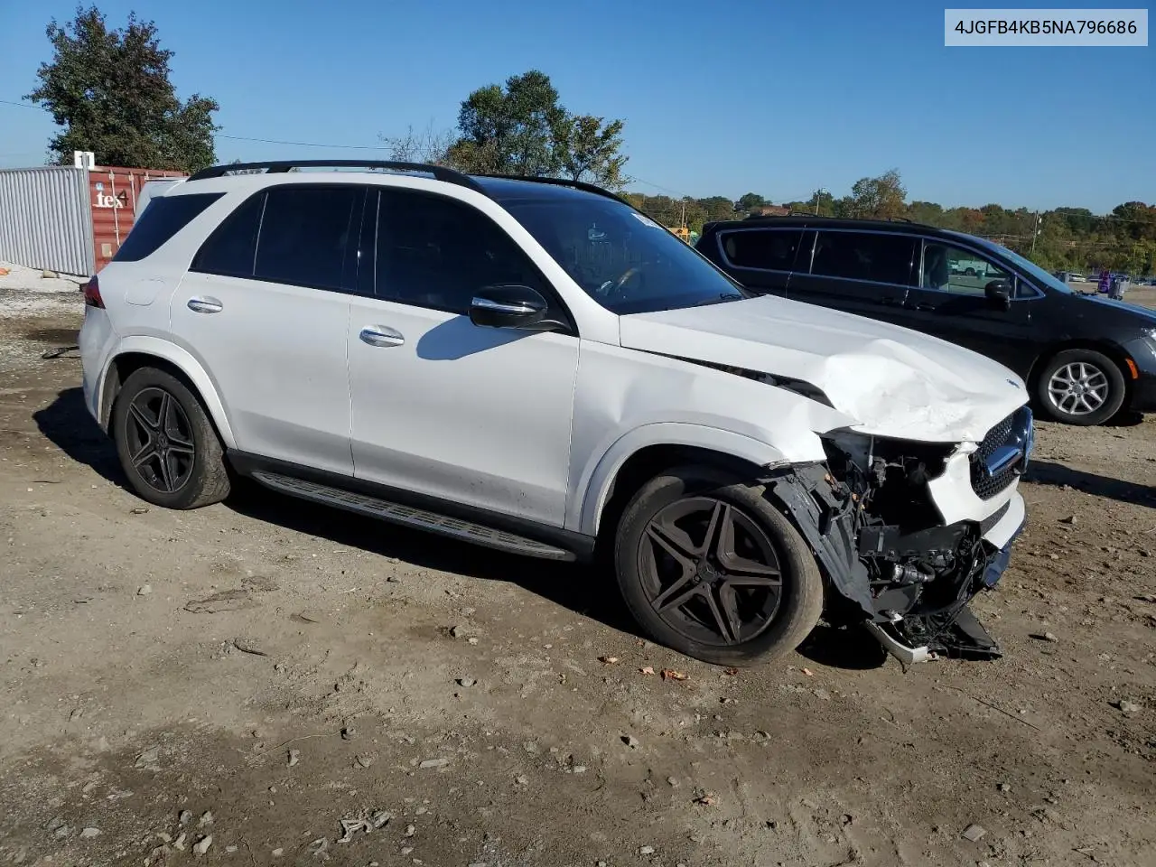 4JGFB4KB5NA796686 2022 Mercedes-Benz Gle 350 4Matic
