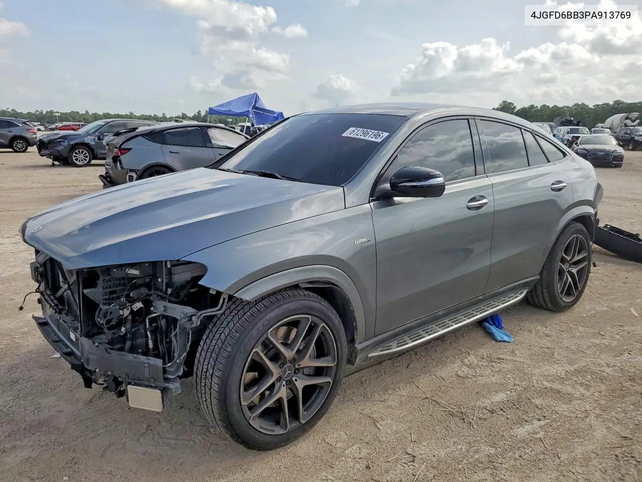 2023 Mercedes-Benz Gle Coupe Amg 53 4Matic VIN: 4JGFD6BB3PA913769 Lot: 61296196