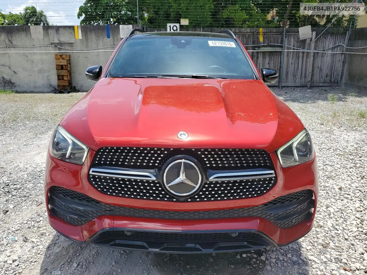 2023 Mercedes-Benz Gle 350 VIN: 4JGFB4JB1PA922756 Lot: 62159016