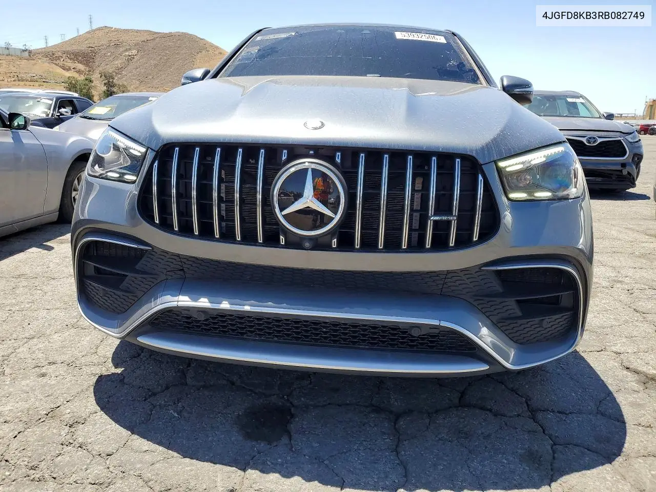 2024 Mercedes-Benz Gle Coupe 63 S 4Matic Amg VIN: 4JGFD8KB3RB082749 Lot: 53932506