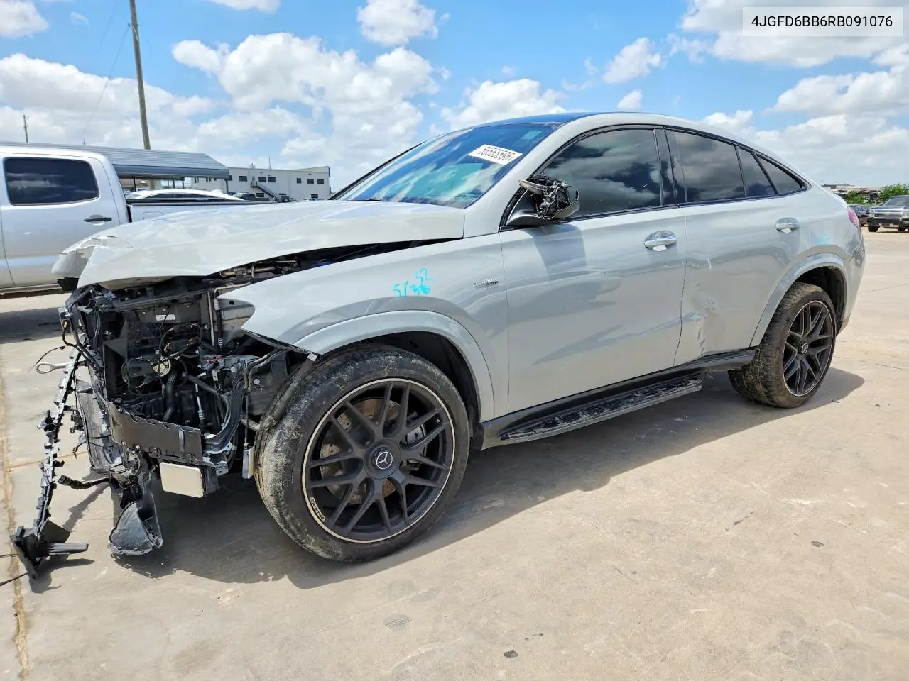 2024 Mercedes-Benz Gle Coupe Amg 53 4Matic VIN: 4JGFD6BB6RB091076 Lot: 56565596