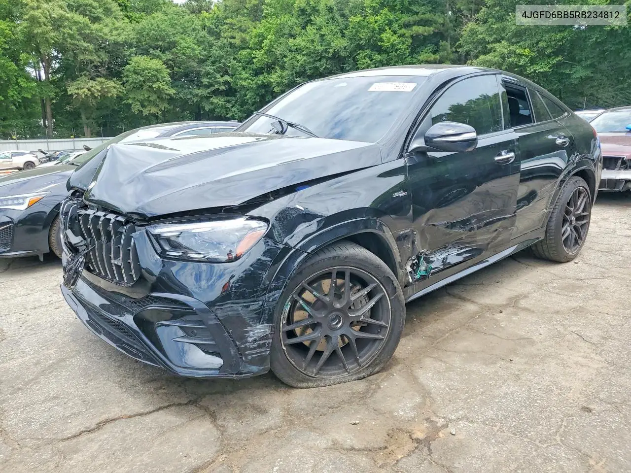 2024 Mercedes-Benz Gle Coupe Amg 53 4Matic VIN: 4JGFD6BB5RB234812 Lot: 56771906