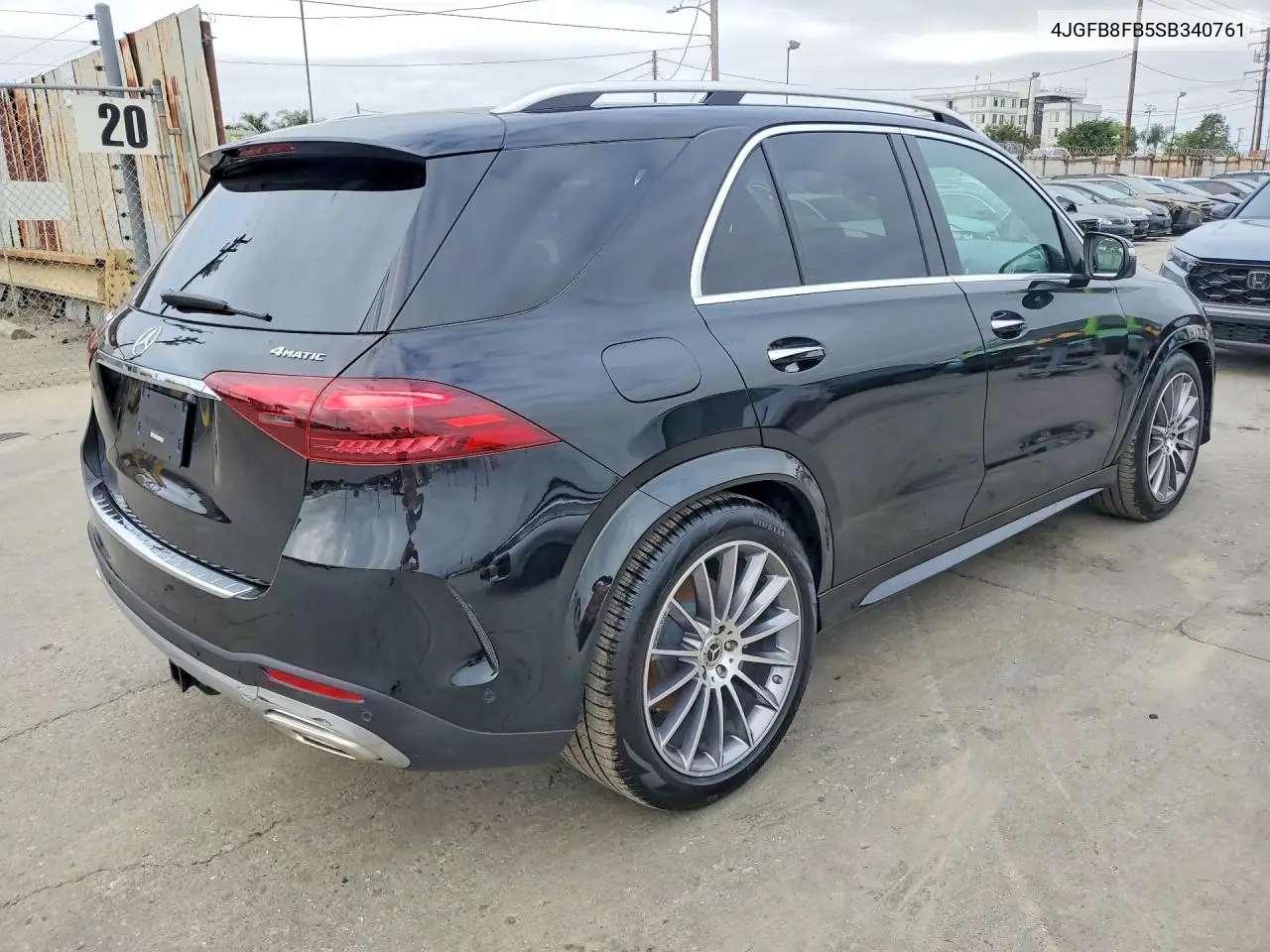 4JGFB8FB5SB340761 2025 Mercedes-Benz Gle 580 4Matic