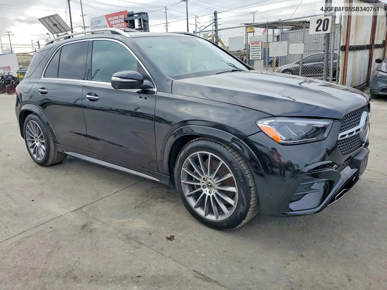 4JGFB8FB5SB340761 2025 Mercedes-Benz Gle 580 4Matic