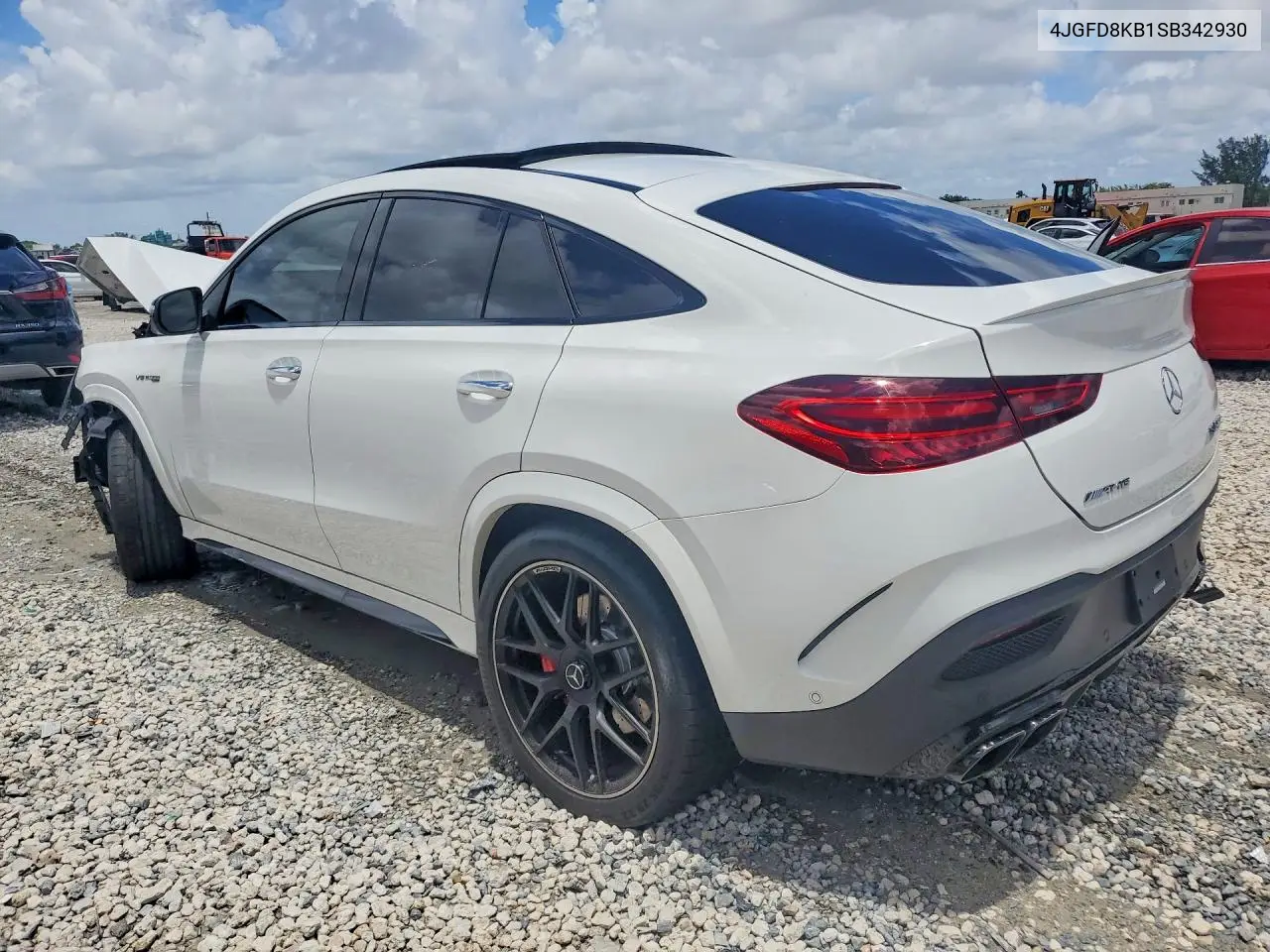 2025 Mercedes-Benz Gle Coupe 63 S 4Matic Amg VIN: 4JGFD8KB1SB342930 Lot: 54270196