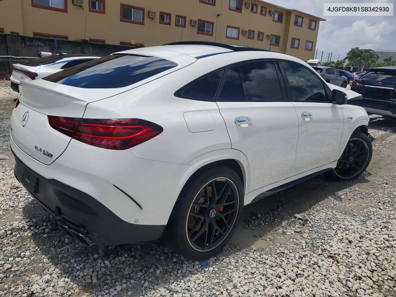 2025 Mercedes-Benz Gle Coupe 63 S 4Matic Amg VIN: 4JGFD8KB1SB342930 Lot: 54270196
