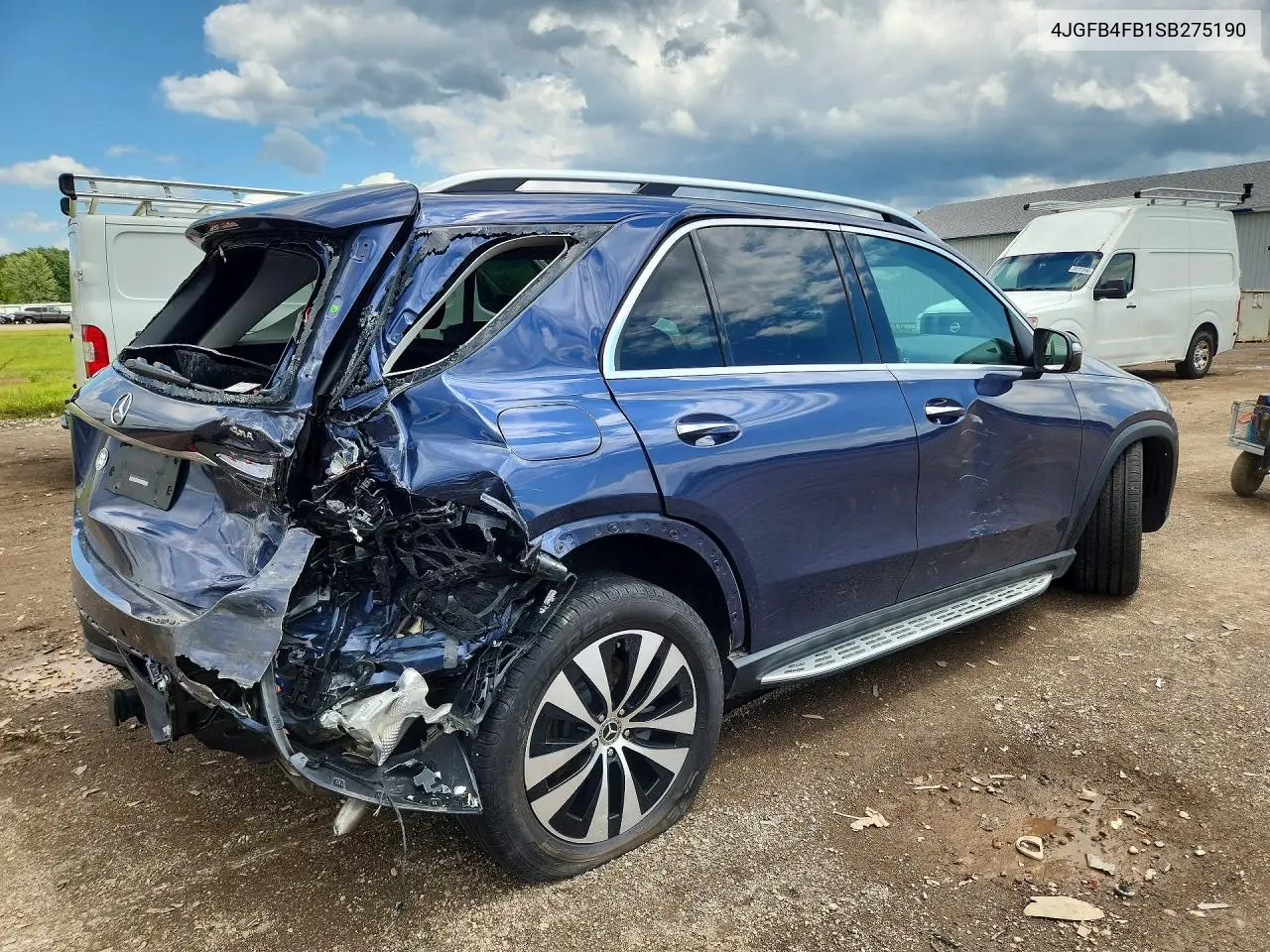 2025 Mercedes-Benz Gle 350 4Matic VIN: 4JGFB4FB1SB275190 Lot: 58095056