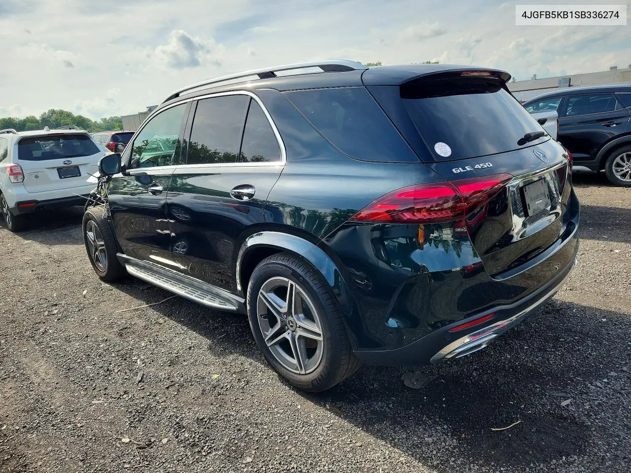 2025 Mercedes-Benz Gle 450 4Matic VIN: 4JGFB5KB1SB336274 Lot: 58410546