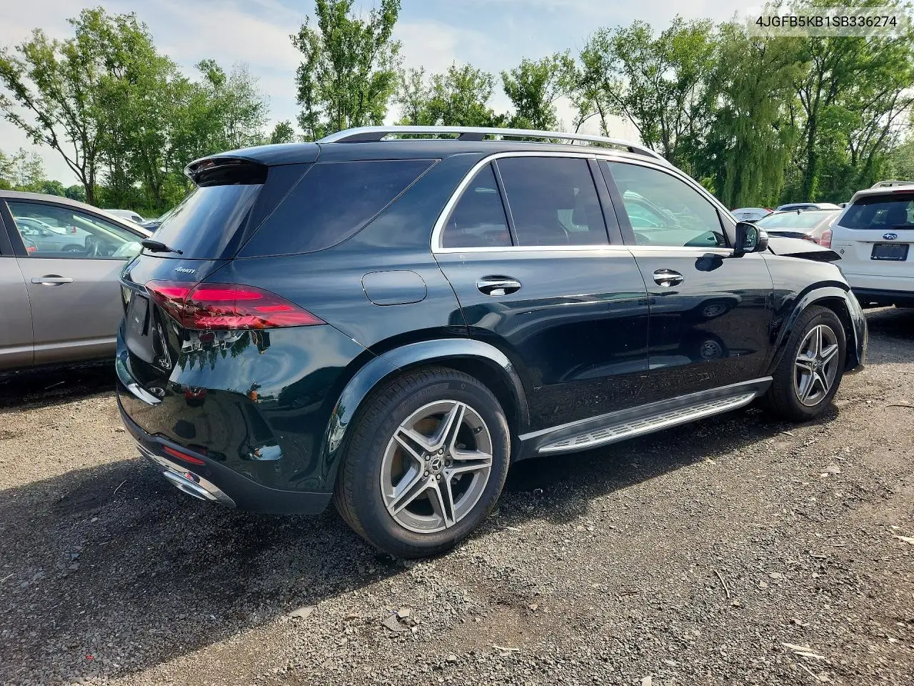 2025 Mercedes-Benz Gle 450 4Matic VIN: 4JGFB5KB1SB336274 Lot: 58410546