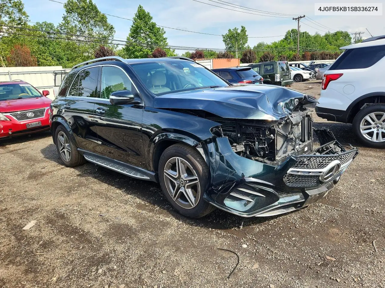 2025 Mercedes-Benz Gle 450 4Matic VIN: 4JGFB5KB1SB336274 Lot: 58410546