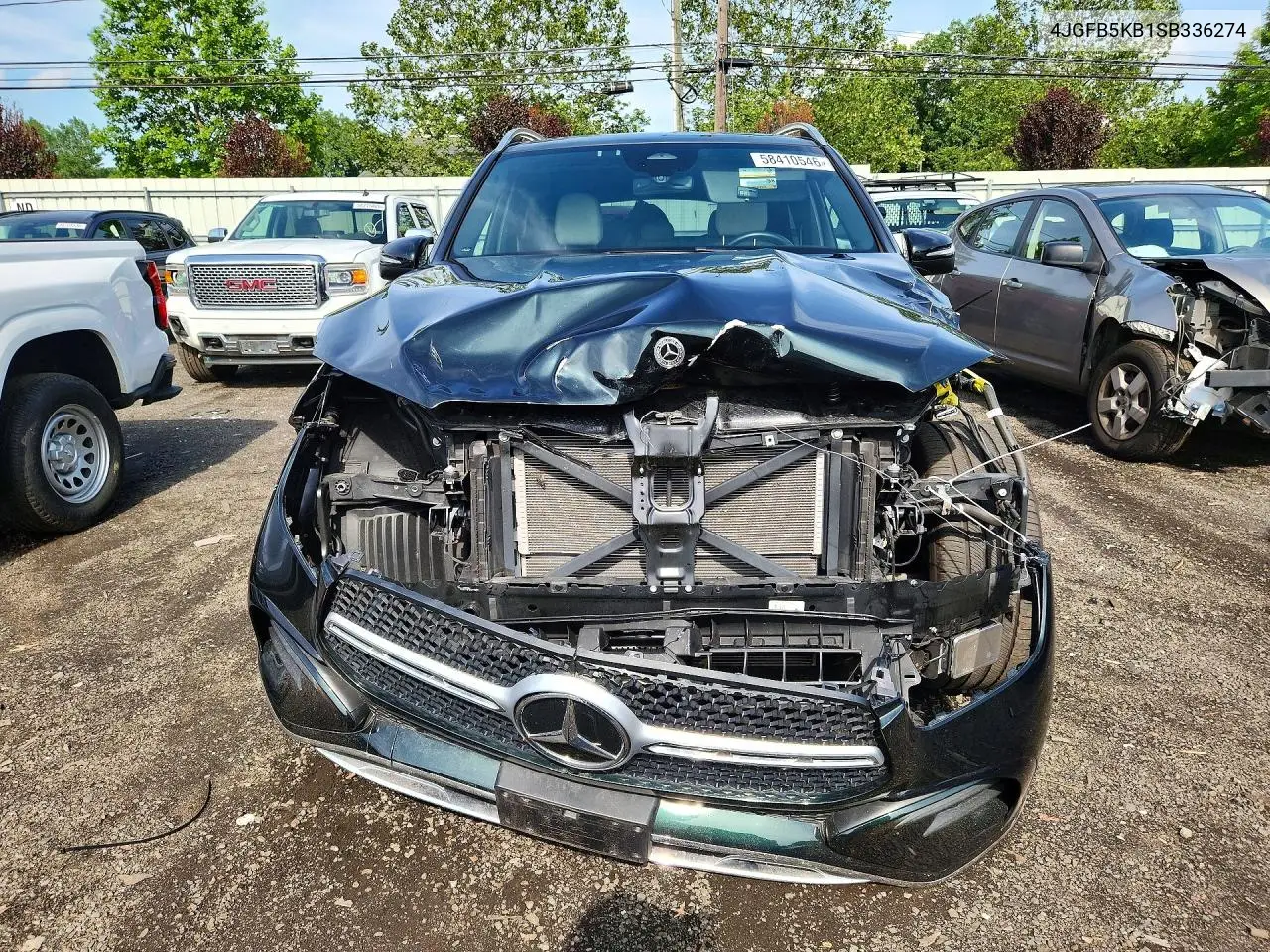 2025 Mercedes-Benz Gle 450 4Matic VIN: 4JGFB5KB1SB336274 Lot: 58410546